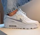 0 Nike Air Max 90 Premium White Metallic Silver Reflective HV4517 100