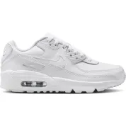 Nike Air Max 90 LTR GS "White Metallic Silver"